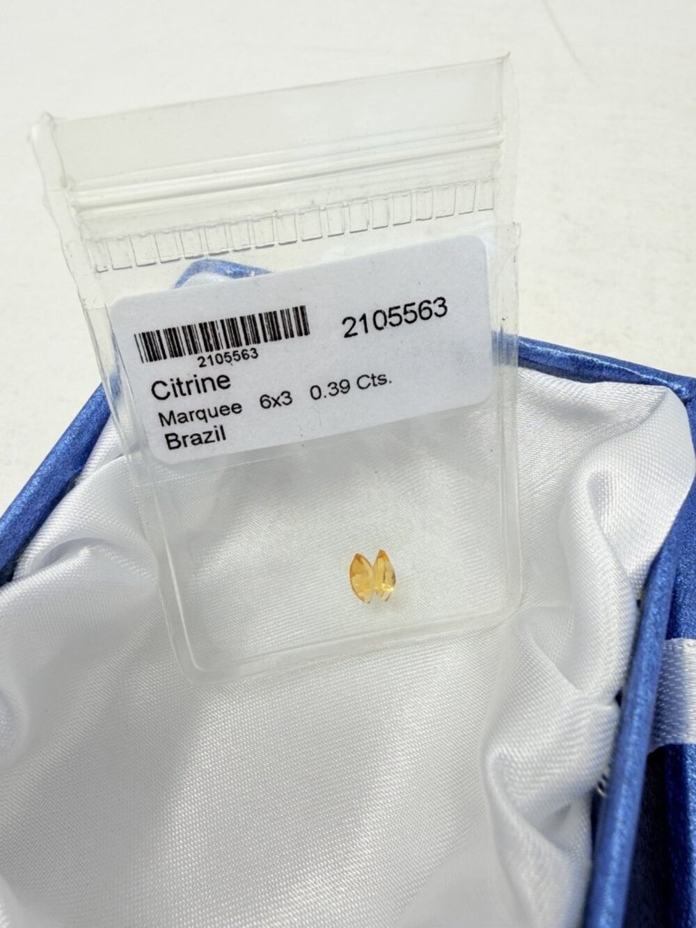 Shop LC Brazilian Citrine Set of 2 6x3 mm Loose Gemstone for Jewelry Making 5534